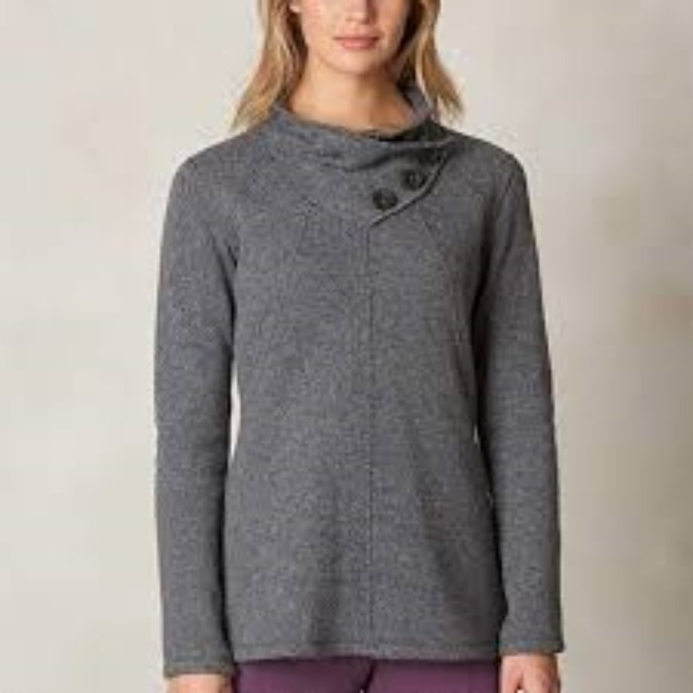 Prana tunic Ebba Sweater, coal, size M